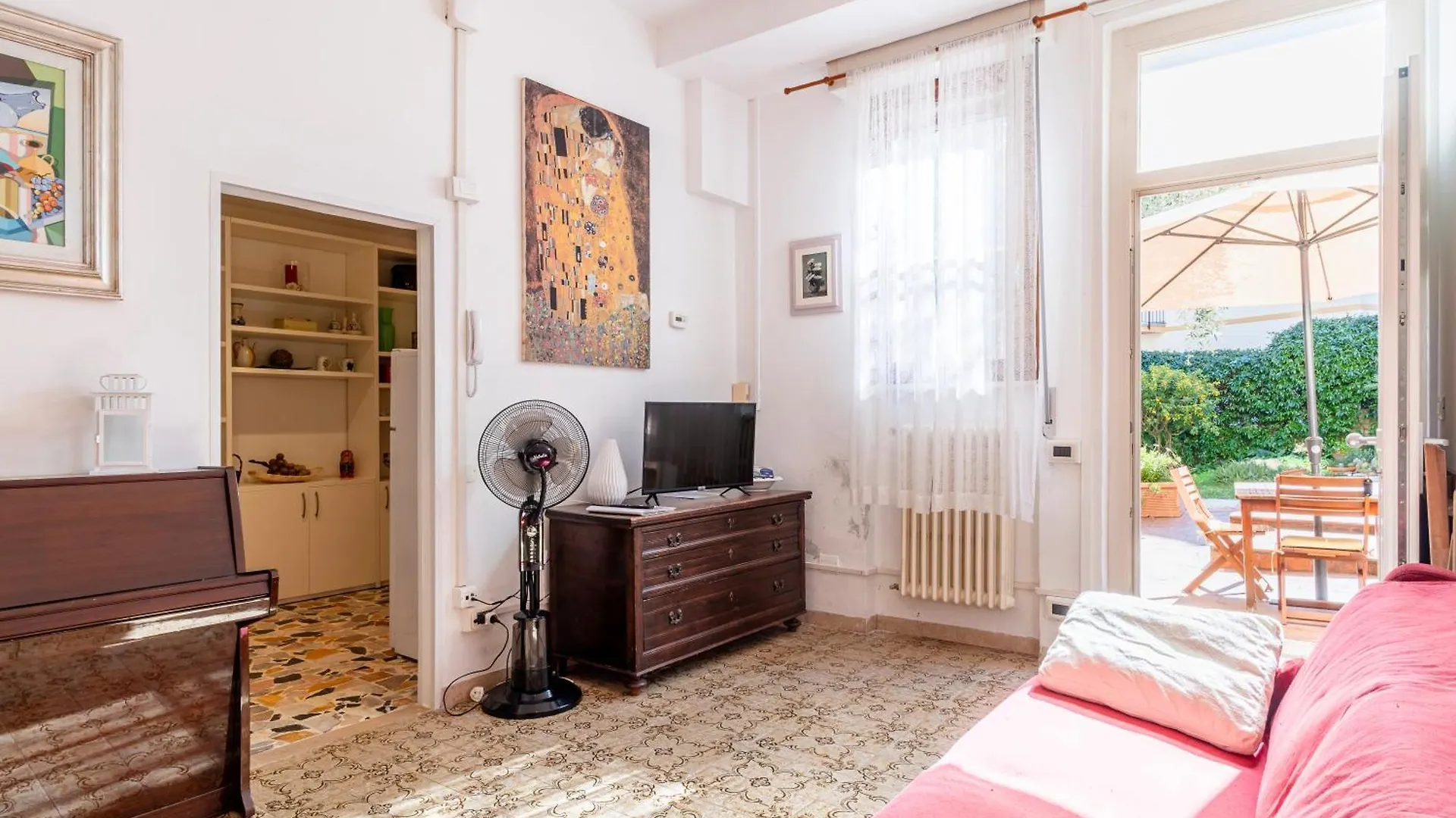 公寓 Il Nido Della Bounganville - Cozy Apt With Patio! 卡斯蒂利翁切洛